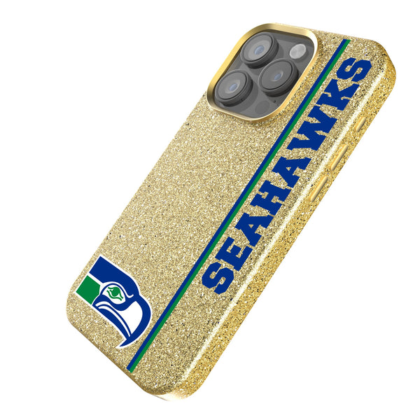 Seattle Seahawks Historic Collection Sidebar iPhone Bling Phone Case Iso.Jpg