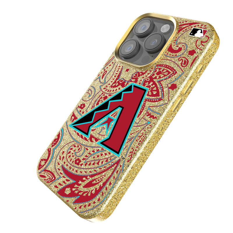 Arizona Diamondbacks Paisley iPhone Bling Phone Case Iso.Jpg