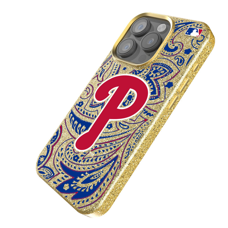 Philadelphia Phillies Paisley iPhone Bling Phone Case Iso.Jpg