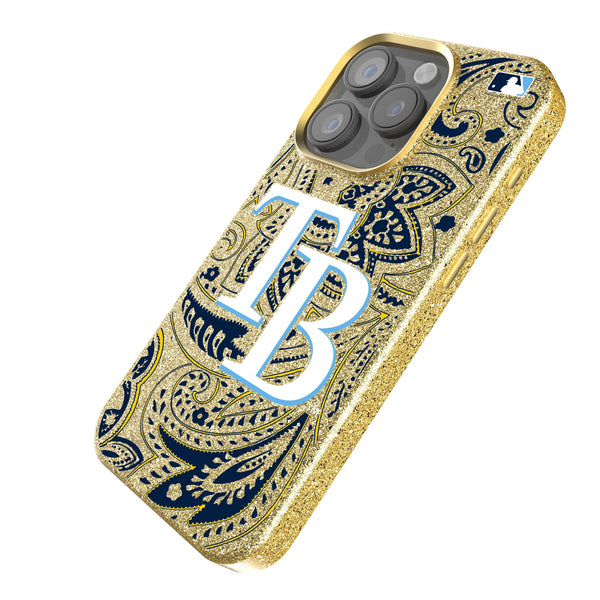 Tampa Bay Rays Paisley iPhone Bling Phone Case Iso.Jpg