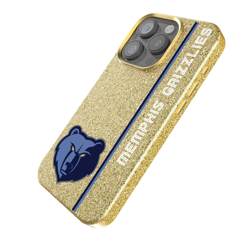 Memphis Grizzlies Sidebar iPhone Bling Phone Case Iso.Jpg