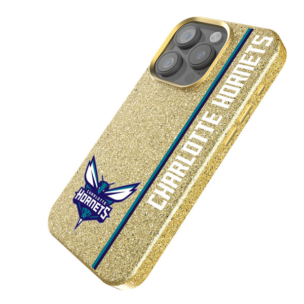 Charlotte Hornets Sidebar iPhone Bling Phone Case Iso.Jpg