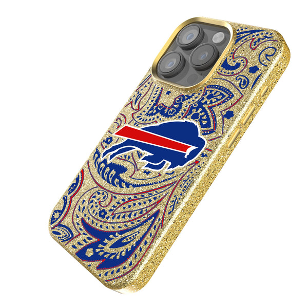 Buffalo Bills Paisley iPhone Bling Phone Case Iso.Jpg