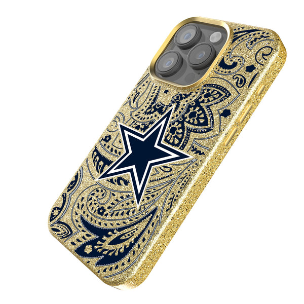 Dallas Cowboys Paisley iPhone Bling Phone Case Iso.Jpg