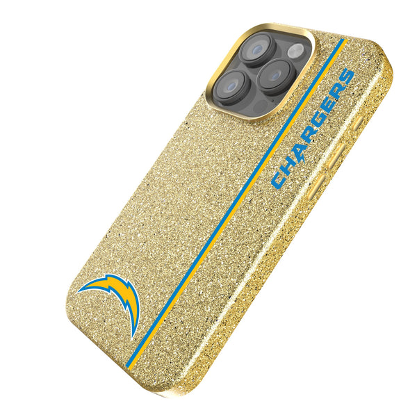 Los Angeles Chargers Sidebar iPhone Bling Phone Case Iso.Jpg