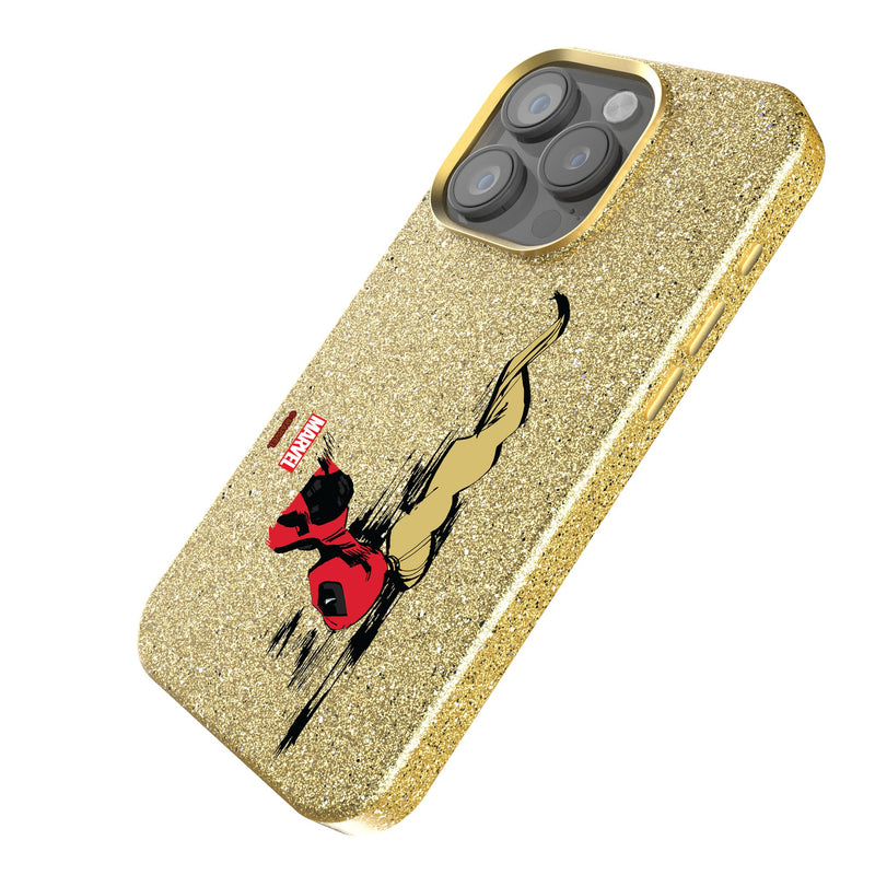 Marvel Ladypool Badge  iPhone Bling Phone Case Iso.Jpg