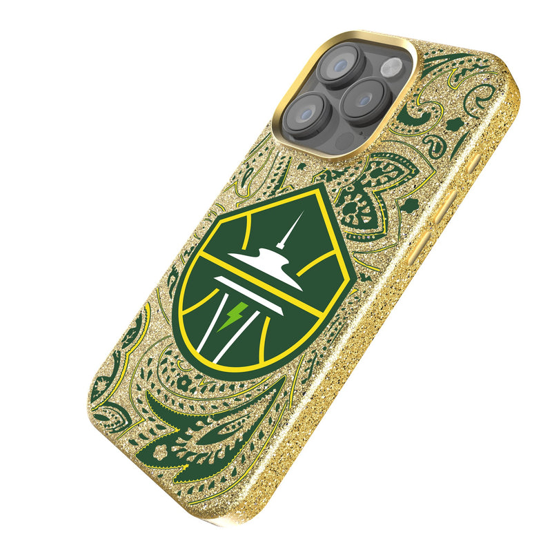 Seattle Storm Paisley iPhone Bling Phone Case Iso.Jpg