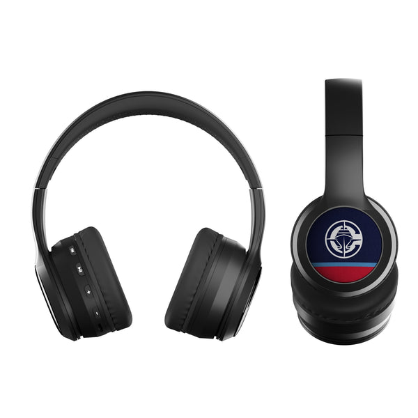 Los Angeles Clippers Stripe Wireless Over-Ear BT Headphones With Case Flat.Jpg