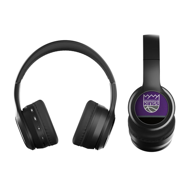 Sacramento Kings Stripe Wireless Over-Ear BT Headphones With Case Flat.Jpg