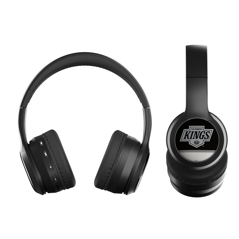 LA Kings Stripe Wireless Over-Ear BT Headphones With Case Flat.Jpg