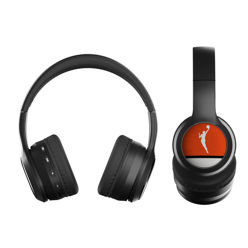 WNBA  Stripe Wireless Over-Ear BT Headphones With Case Flat.Jpg