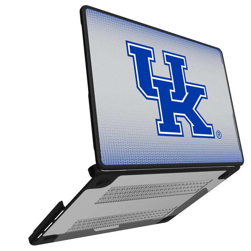 University of Kentucky Wildcats Linen MacBook Laptop Case Open.Jpg