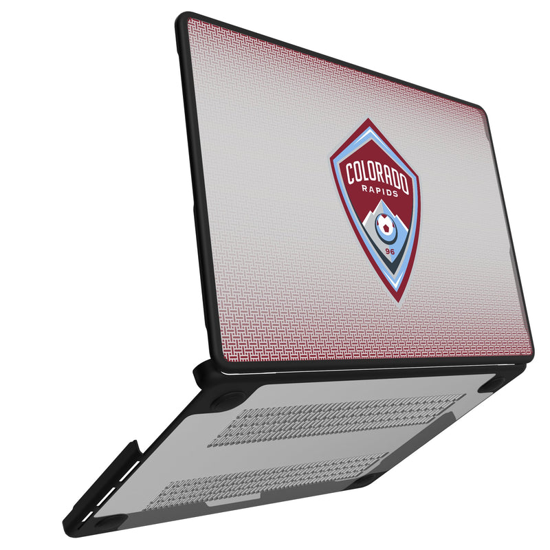 Colorado Rapids  Linen MacBook Laptop Case Open.Jpg