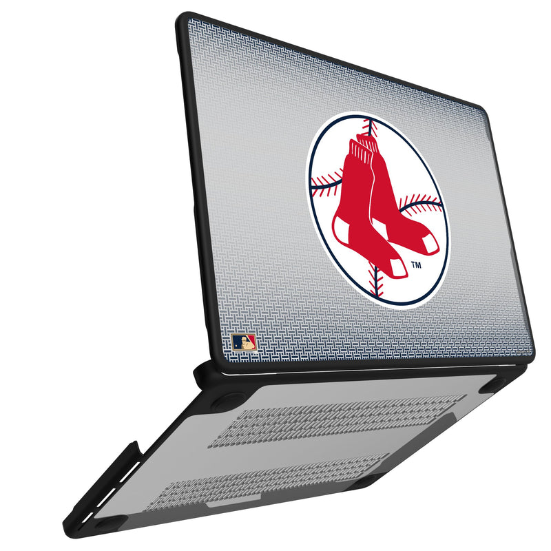 Boston Red Sox 1970-1975 - Cooperstown Collection Linen MacBook Laptop Case Open.Jpg