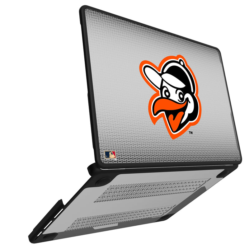 Baltimore Orioles 1955 - Cooperstown Collection Linen MacBook Laptop Case Open.Jpg