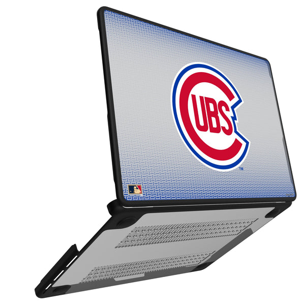 Chicago Cubs 1948-1956 - Cooperstown Collection Linen MacBook Laptop Case Open.Jpg