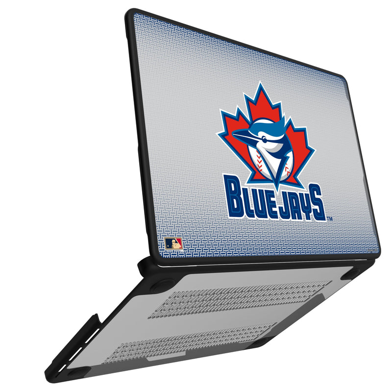 Toronto Blue Jays 1997-2002 - Cooperstown Collection Linen MacBook Laptop Case Open.Jpg