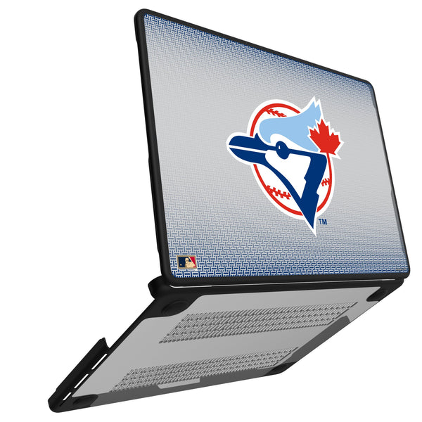 Toronto Blue Jays 1977-1988 - Cooperstown Collection Linen MacBook Laptop Case Open.Jpg