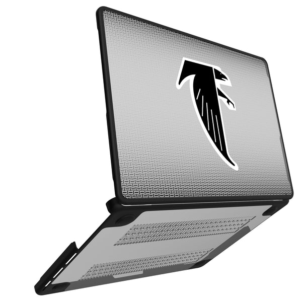 Atlanta Falcons Classic  Linen MacBook Laptop Case Open.Jpg