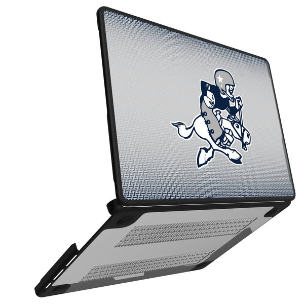 Dallas Cowboys 1966-1969 Historic Collection Linen MacBook Laptop Case Open.Jpg