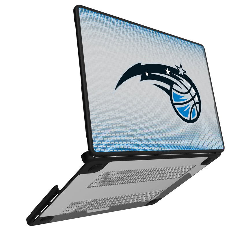 Orlando Magic Linen MacBook Laptop Case Open.Jpg