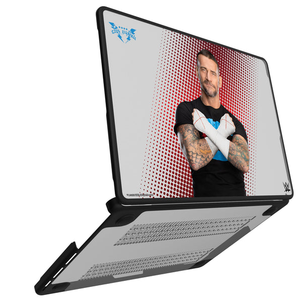 CM Punk Superstar MacBook Laptop Case Open.Jpg