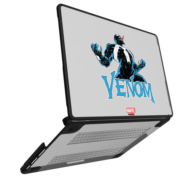 Marvel Venom Badge  MacBook Laptop Case Open.Jpg