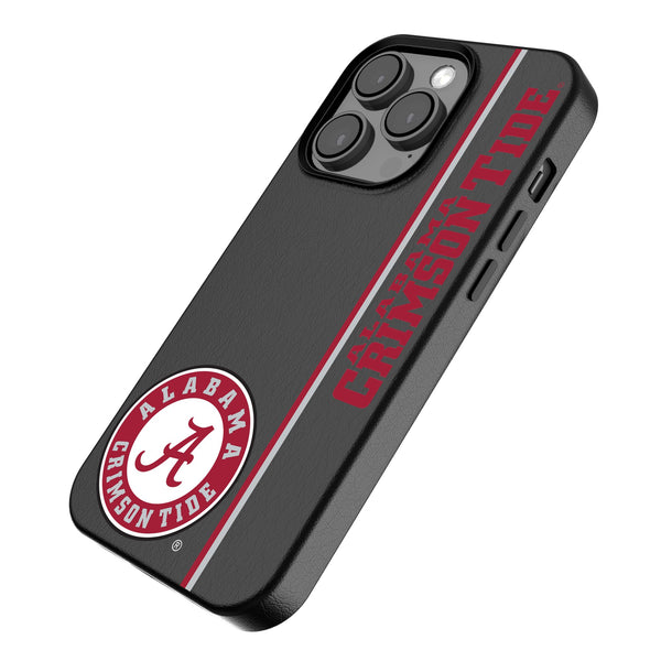 University of Alabama Crimson Tide Sidebar iPhone MagSafe Compatible Phone Case Iso.Jpg