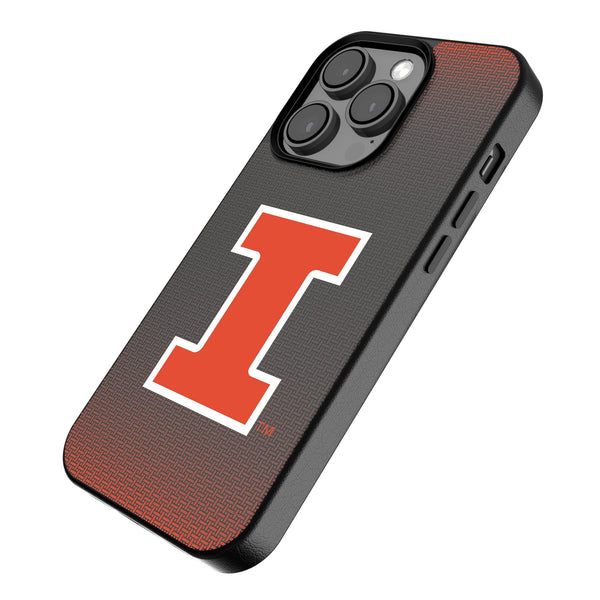 University of Illinois Fighting Illini Linen iPhone MagSafe Compatible Phone Case Iso.Jpg