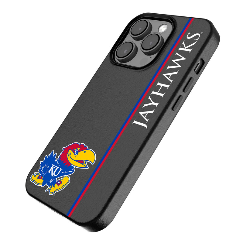 University of Kansas Jayhawks Sidebar iPhone MagSafe Compatible Phone Case Iso.Jpg