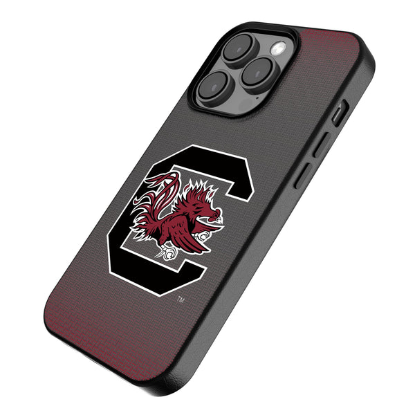 University of South Carolina Gamecocks Linen iPhone MagSafe Compatible Phone Case Iso.Jpg