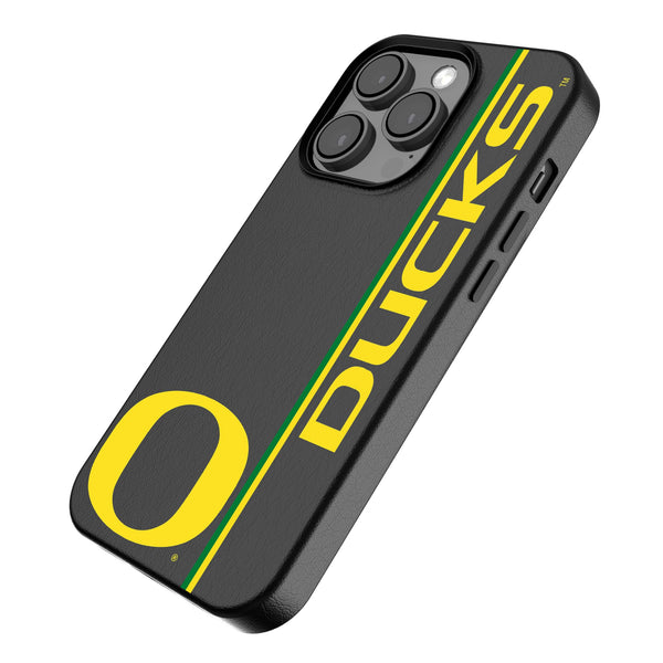 University of Oregon Ducks Sidebar iPhone MagSafe Compatible Phone Case Iso.Jpg