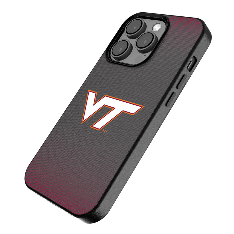 Virginia Tech Hokies Linen iPhone MagSafe Compatible Phone Case Iso.Jpg