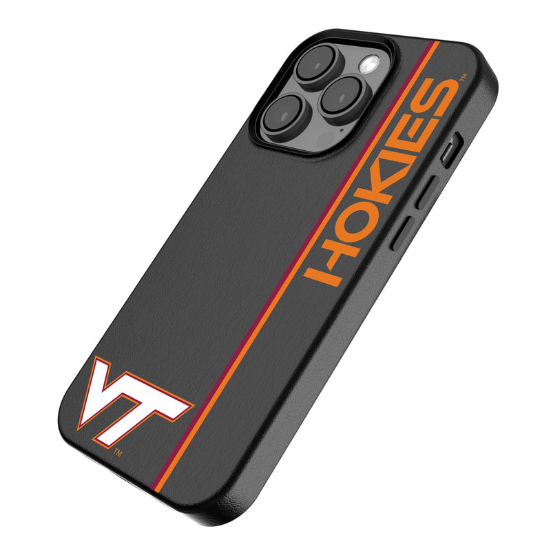 Virginia Tech Hokies Sidebar iPhone MagSafe Compatible Phone Case Iso.Jpg