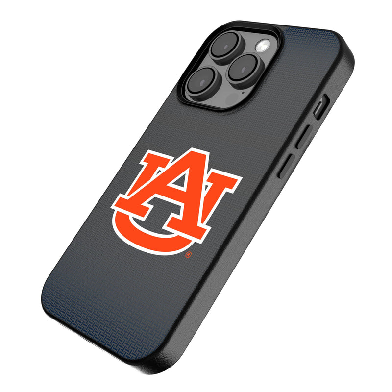 University of Auburn Tigers Linen iPhone MagSafe Compatible Phone Case Iso.Jpg