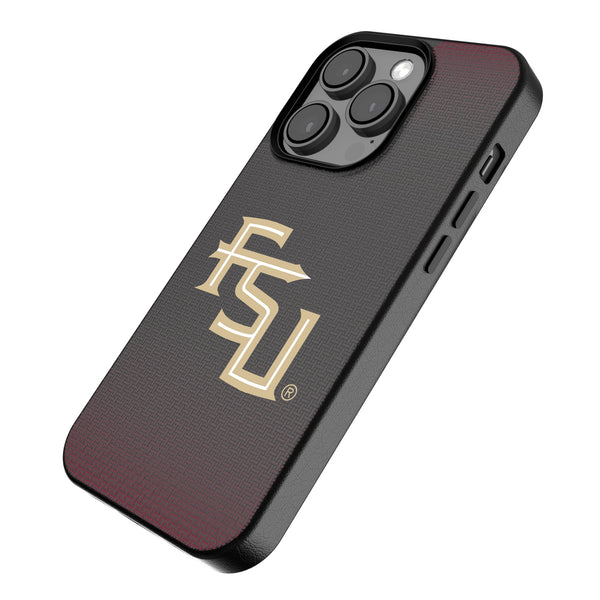 Florida State University Seminoles Athletic Wordmark Linen iPhone MagSafe Compatible Phone Case Iso.Jpg