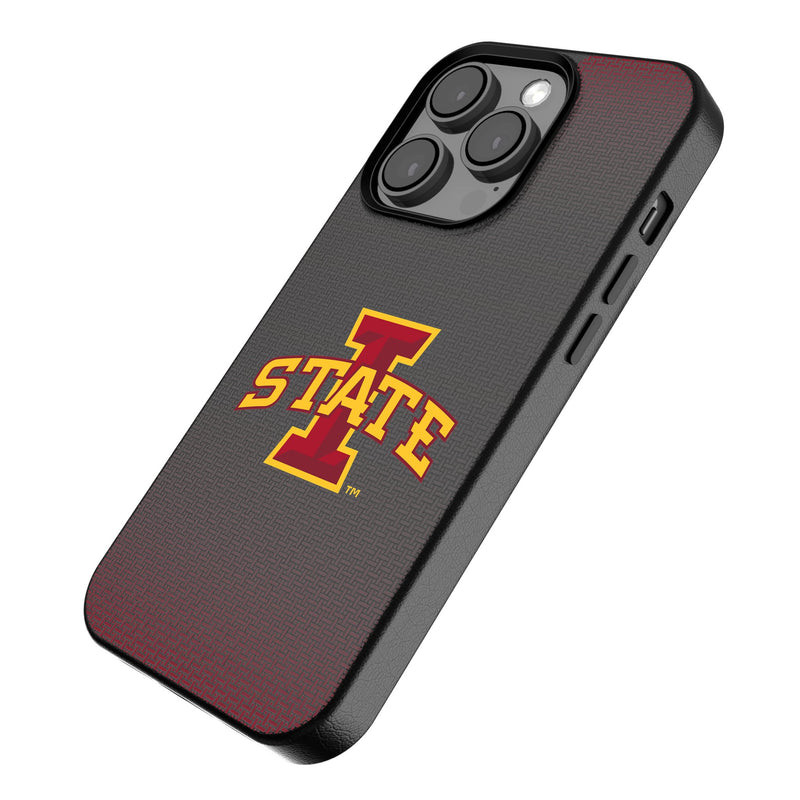 Iowa State University Cyclones Linen iPhone MagSafe Compatible Phone Case Iso.Jpg