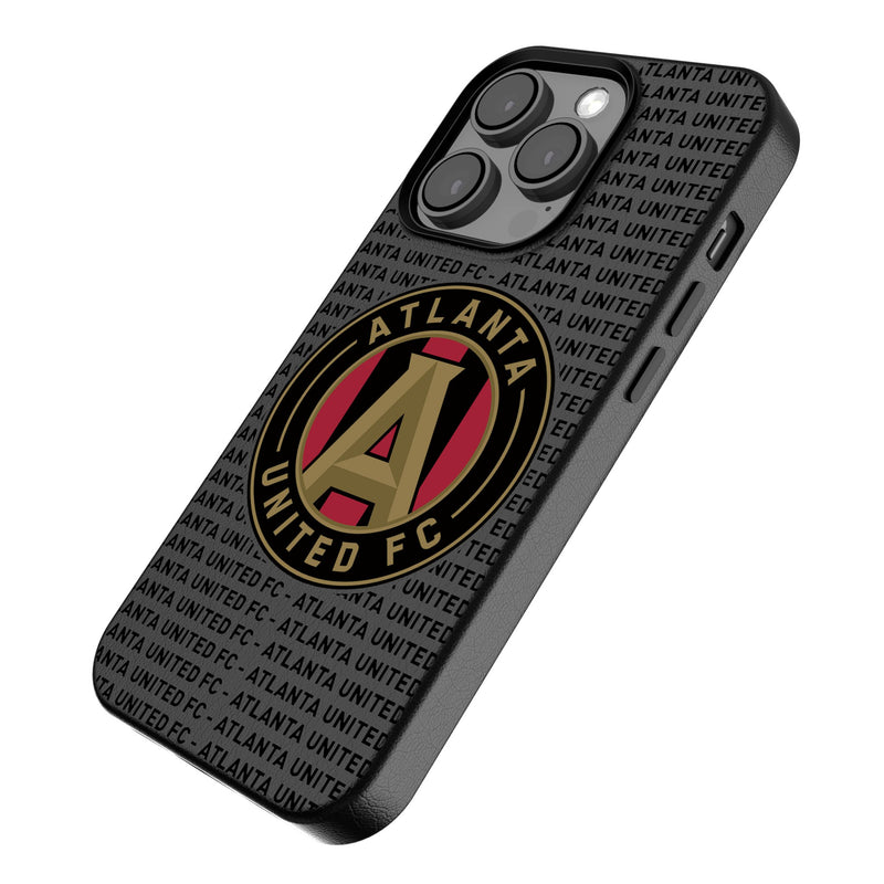 Atlanta United FC  Text Backdrop iPhone MagSafe Compatible Phone Case Iso.Jpg