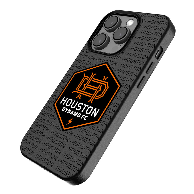 Houston Dynamo  Text Backdrop iPhone MagSafe Compatible Phone Case Iso.Jpg