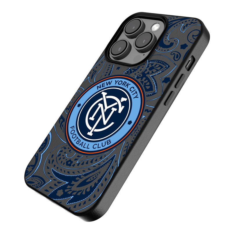 New York City FC  Paisley iPhone Magnetic Phone Case Iso.Jpg