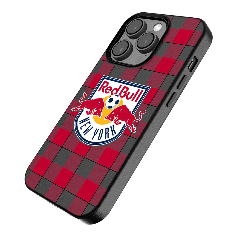 New York Red Bulls  Plaid iPhone Magnetic Phone Case Iso.Jpg