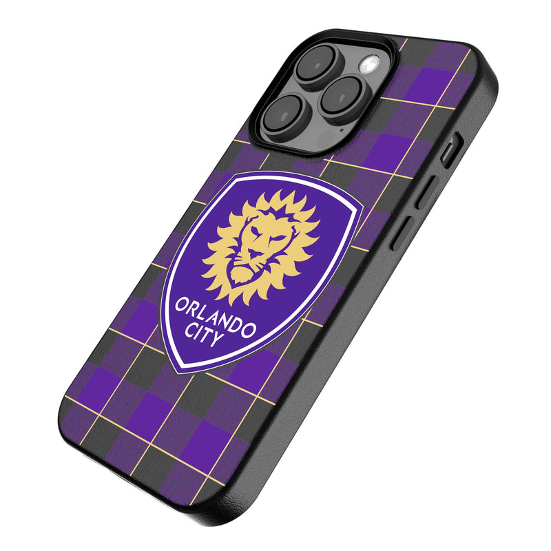 Orlando City Soccer Club  Plaid iPhone Magnetic Phone Case Iso.Jpg