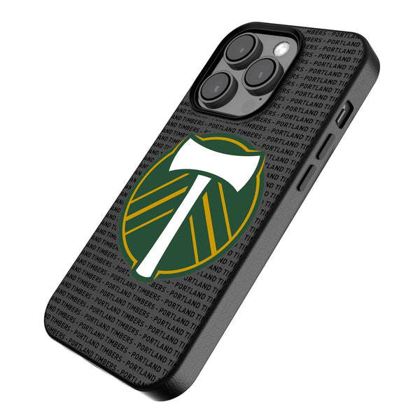 Portland Timbers   Text Backdrop iPhone MagSafe Compatible Phone Case Iso.Jpg