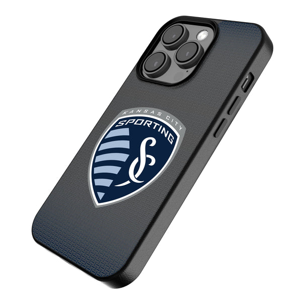 Sporting Kansas City   Linen iPhone MagSafe Compatible Phone Case Iso.Jpg