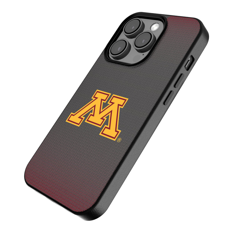 University of Minnesota Golden Gophers Linen iPhone MagSafe Compatible Phone Case Iso.Jpg