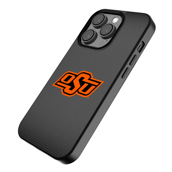 Oklahoma State University Cowboys Linen iPhone MagSafe Compatible Phone Case Iso.Jpg