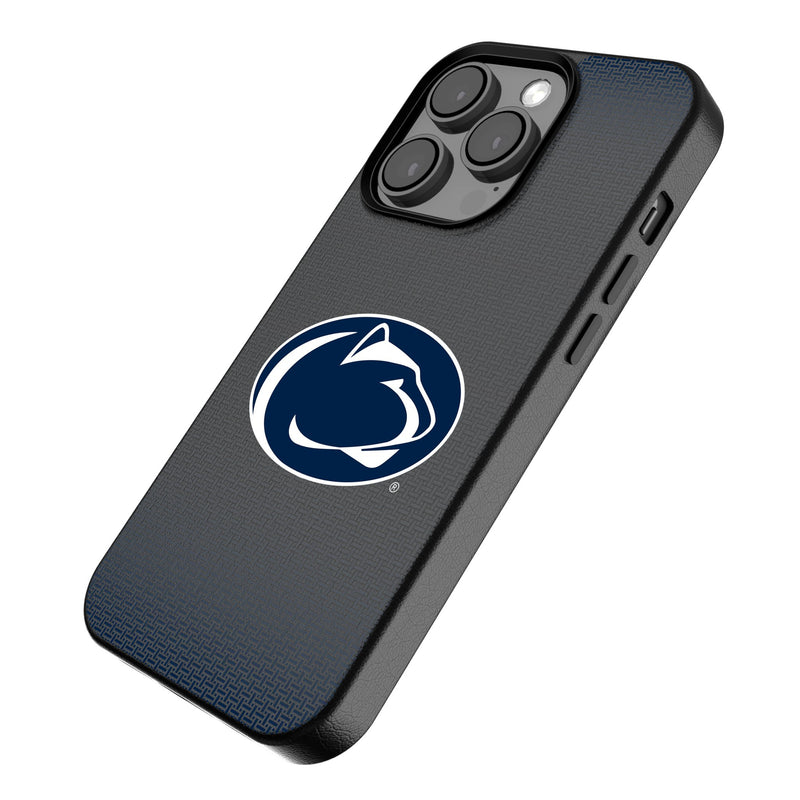 Pennsylvania State University Nittany Lions Linen iPhone MagSafe Compatible Phone Case Iso.Jpg