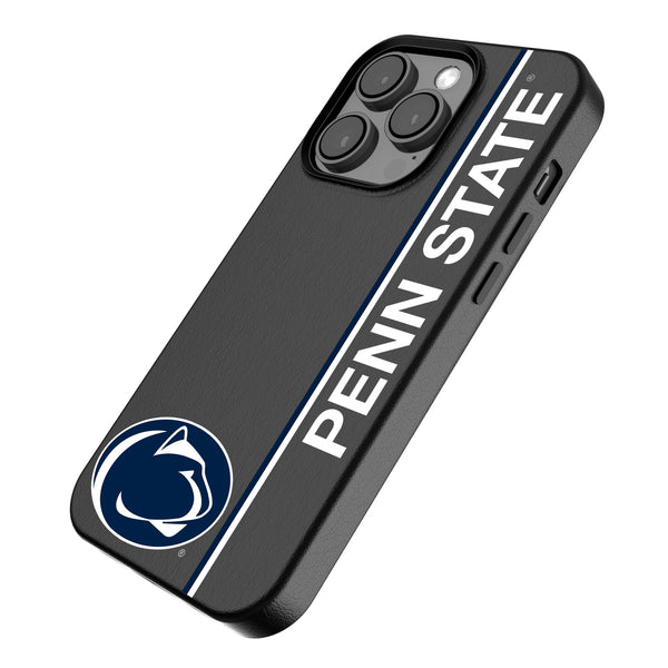 Pennsylvania State University Nittany Lions Sidebar iPhone MagSafe Compatible Phone Case Iso.Jpg