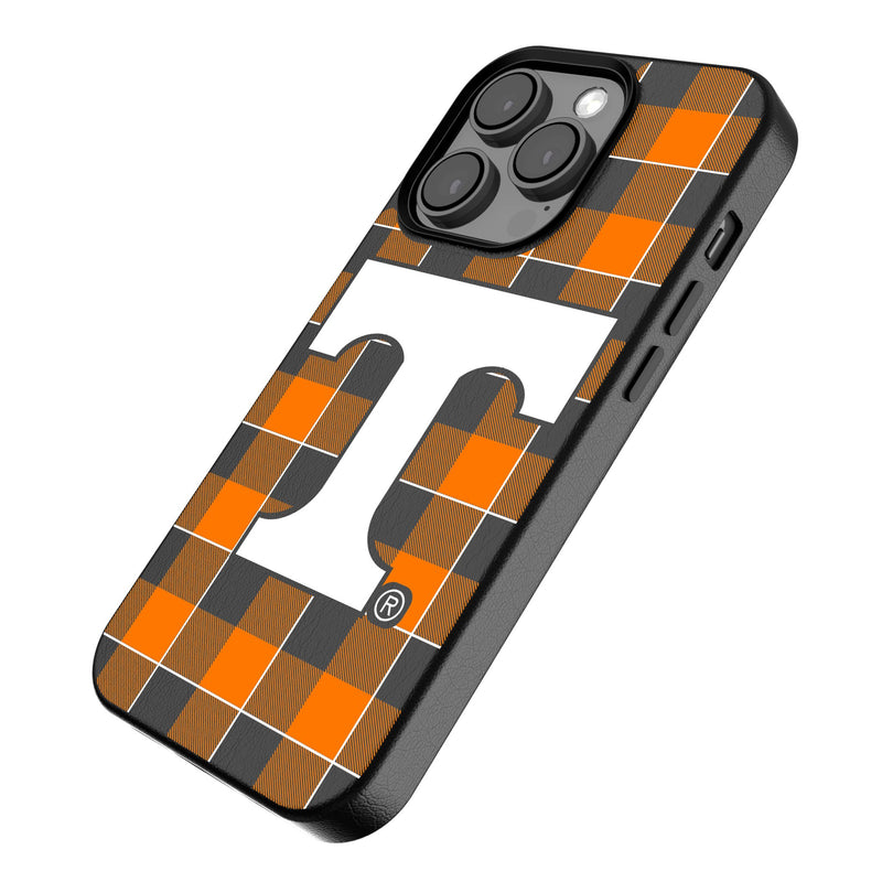 University of Tennessee Volunteers Plaid iPhone MagSafe Compatible Phone Case Iso.Jpg