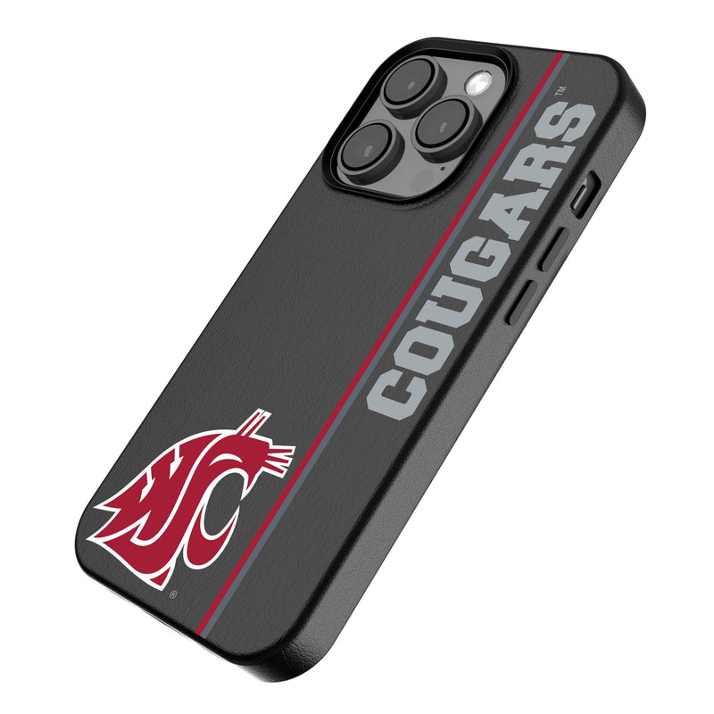 Washington State University Cougars Sidebar iPhone MagSafe Compatible Phone Case Iso.Jpg